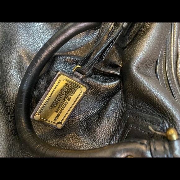 Marc by Marc Jacobs leather metallic handbag - Picture 2 of 8